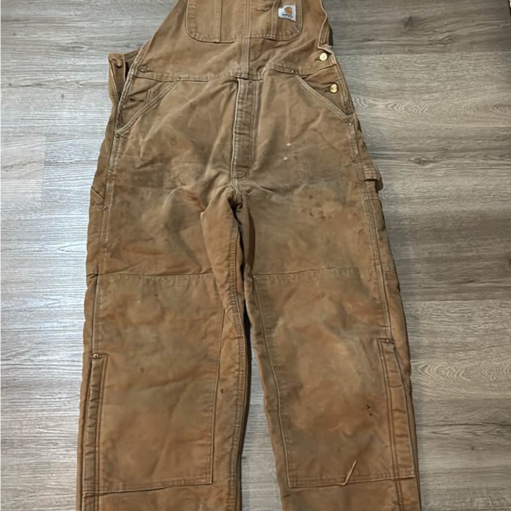Brown Work Overalls